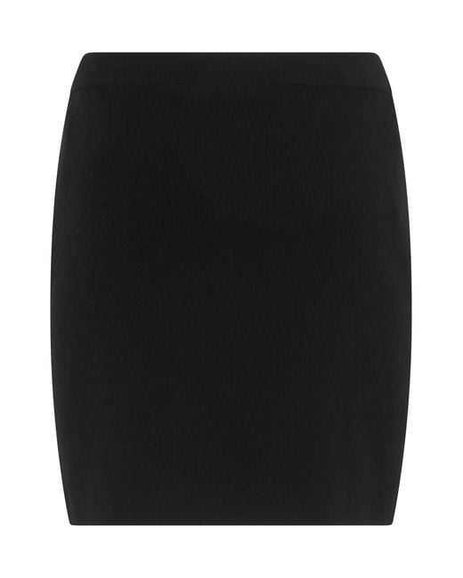 Alexander Wang Black Mini Skirt Wool