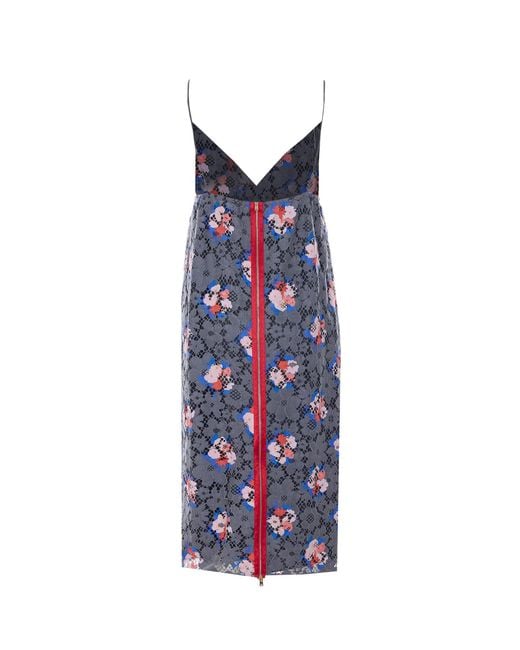 Fendi Blue Dresses Cotton