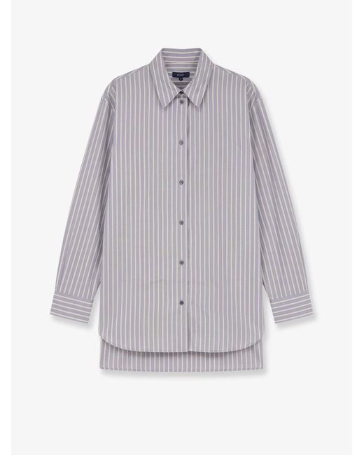 Soeur Gray Cotton Shirt