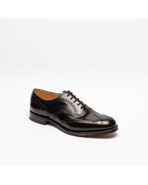 Church's Burwood 81 Light Ebony Polishbinder Full Brogue Oxford Shoe in