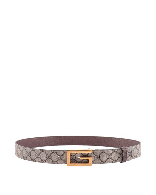 White gucci shop snake belt