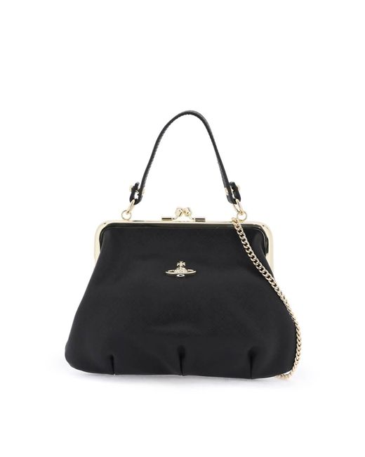 Vivienne Westwood Black Granny Handbag