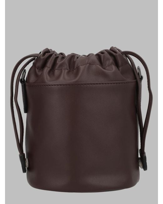 Longchamp Brown Bucket Bag Le Pliage Xtra Leather Shoulder