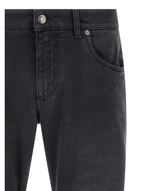 Dolce & Gabbana Blue Stretch Jeans for men