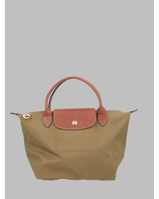 Longchamp Green Handbag Le Pliage Original Polyamide Handbags