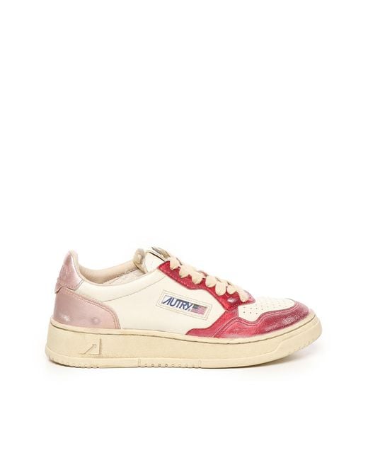 Autry Pink Sneakers