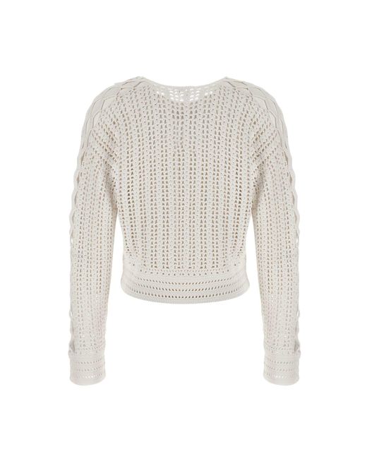 IRO White Kettie Sweater