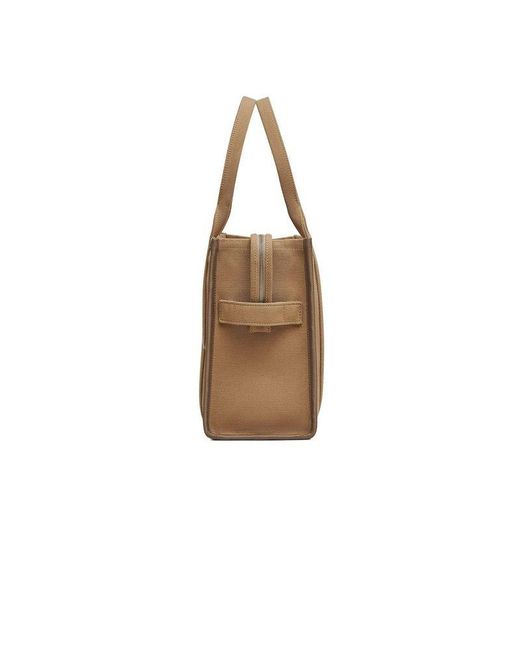 Marc Jacobs Brown Tote Bag Woven Jacquard Tote-Bags