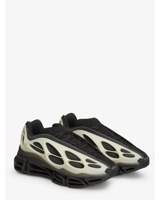 Adidas Black Sneakers Megaride Pvc/Rubber Trainers for men