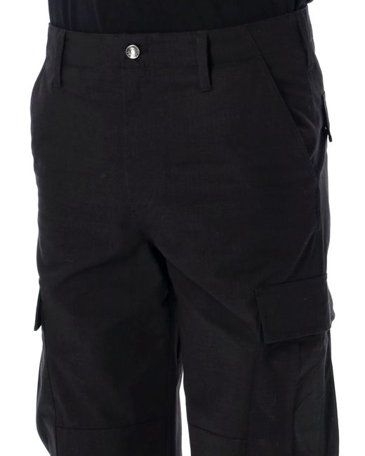 Dolce & Gabbana Black Cotton Cargo Pants for men