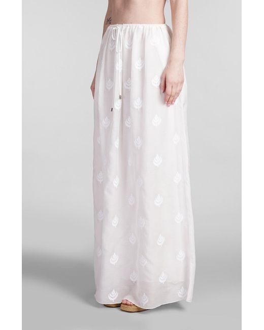 Holy Caftan White Gown Lev Skirt