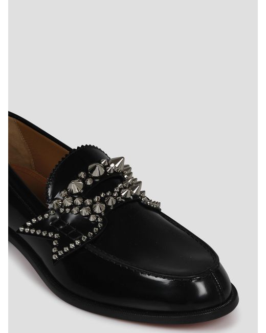Christian Louboutin No Penny Stud-embellished Leather  display picture 1
