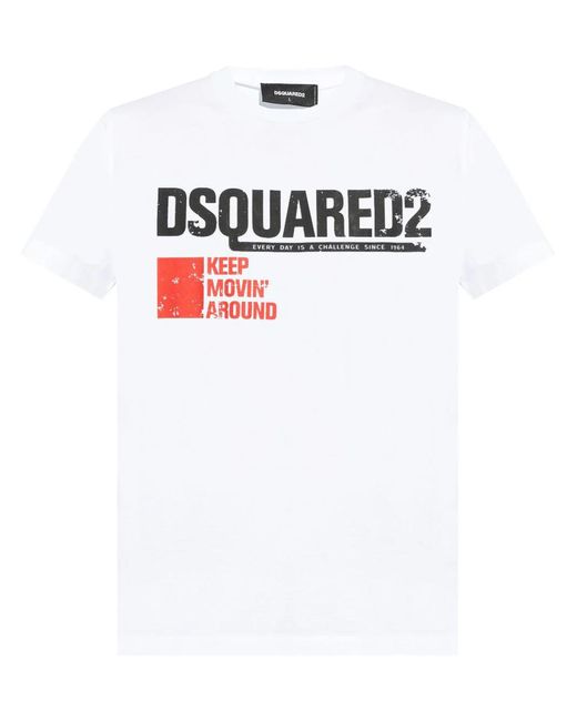 DSquared² White T-Shirts And Polos for men