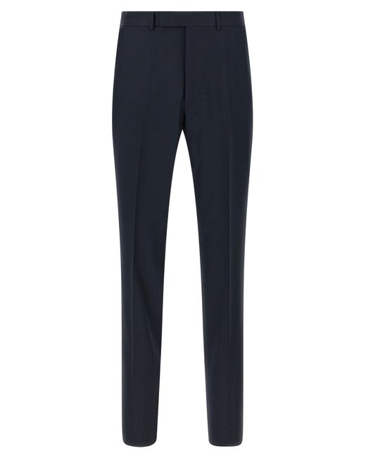 Zegna Blue Wool Dress for men