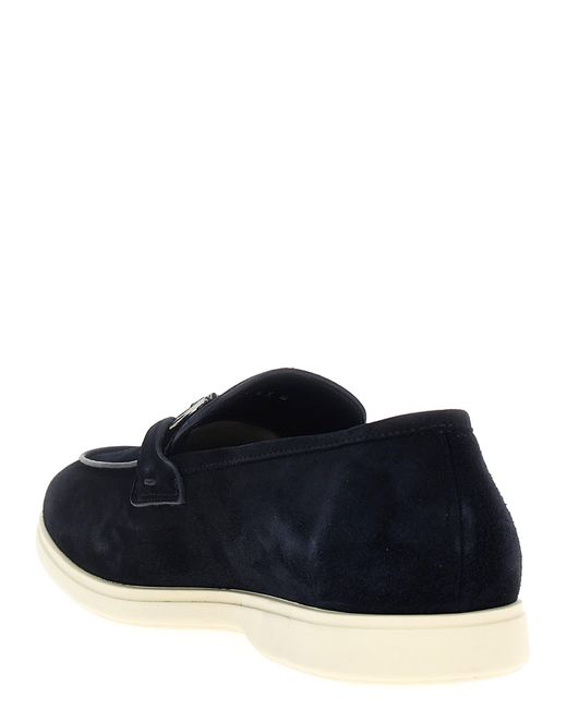 Ferragamo Black 'Cosimo' Loafers for men