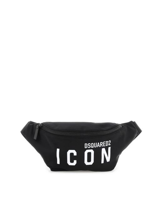 DSquared² Black 'icon' Belt Bag for men