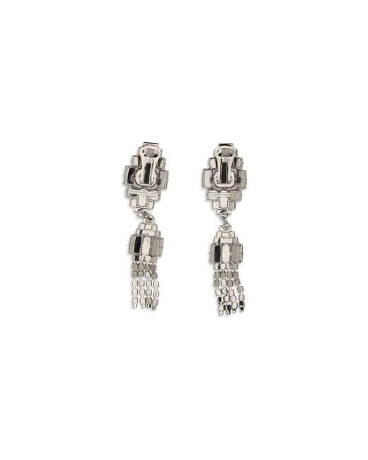 Alessandra Rich Metallic Metal Earrings