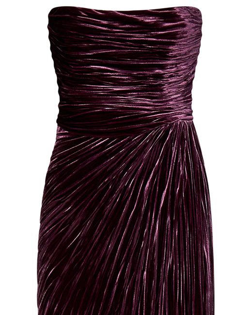 Maria Lucia Hohan Purple Janette Midi Dress