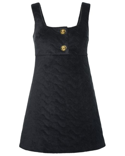 Patou Black Cotton Dress
