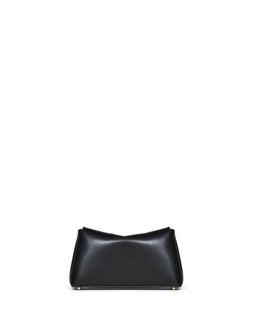 Totême White Clutch Bag Mini T-Lock