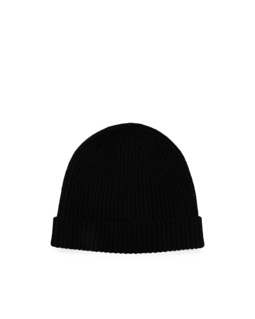 Rick Owens Black Hats for men