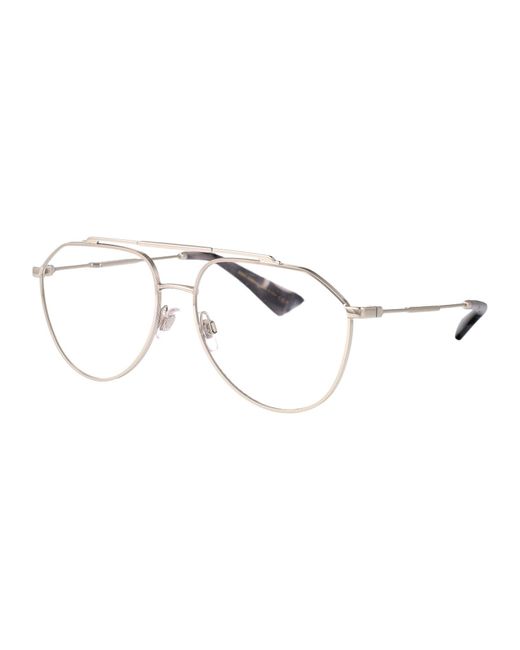 Dolce & Gabbana Multicolor Dolce & Gabbana Metal Optical Glasses for men