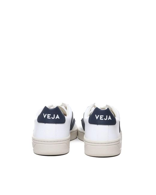 Veja White Sneakers With Logo for men