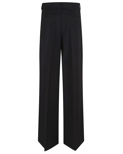 Sportmax Blue Pantalone Lungo Vela