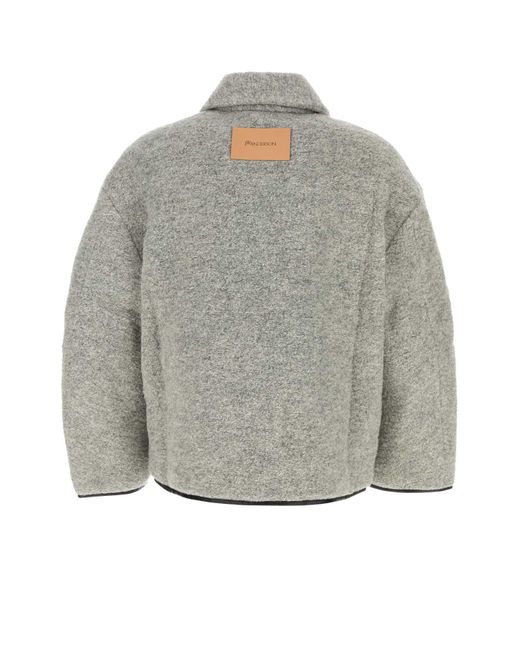 J.W. Anderson Gray Melange Light Grey Wool Blend Jacket for men