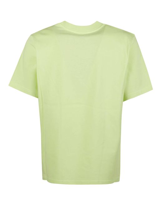 Casablancabrand Green Afro Cubism Tennis Club Printed T-Shirt for men