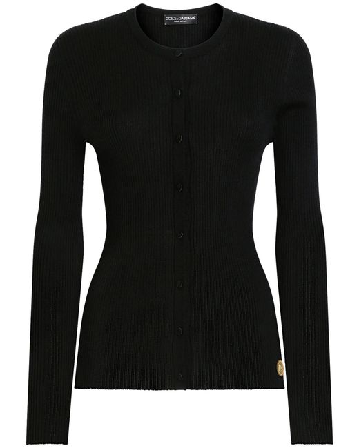Dolce & Gabbana Black Cardigan