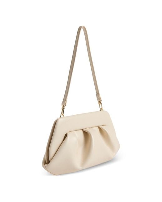 THEMOIRÈ Natural Bios Baguette Vegan Leather Clutch