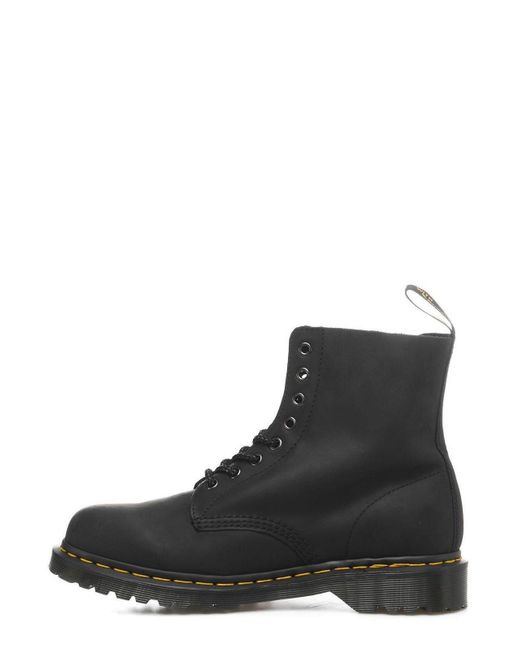Dr. Martens Black Ankle Boot Leather for men