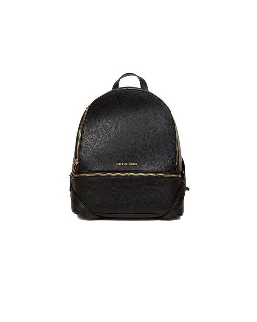 Michael Kors Black Backpack Leather Bags Backpacks