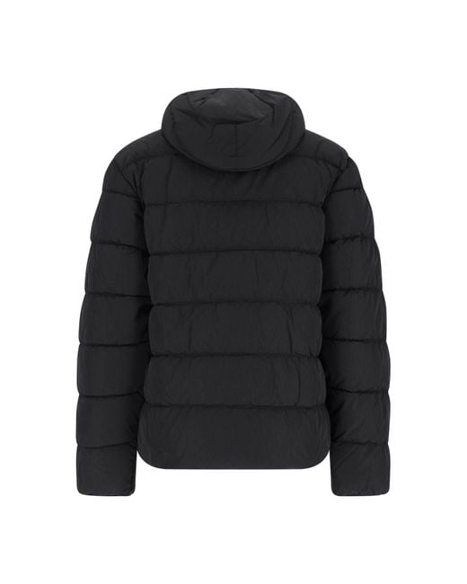 C P Company Black Padded Down Jacket for men