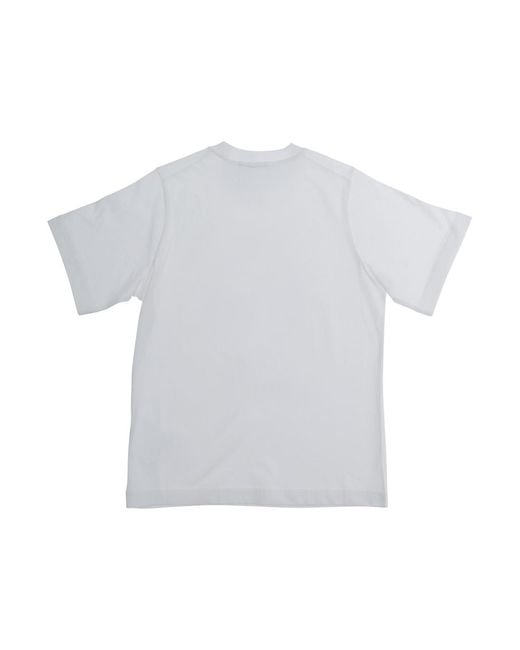 DSquared² White Crew Neck T-Shirt Cotton T-Shirts for men