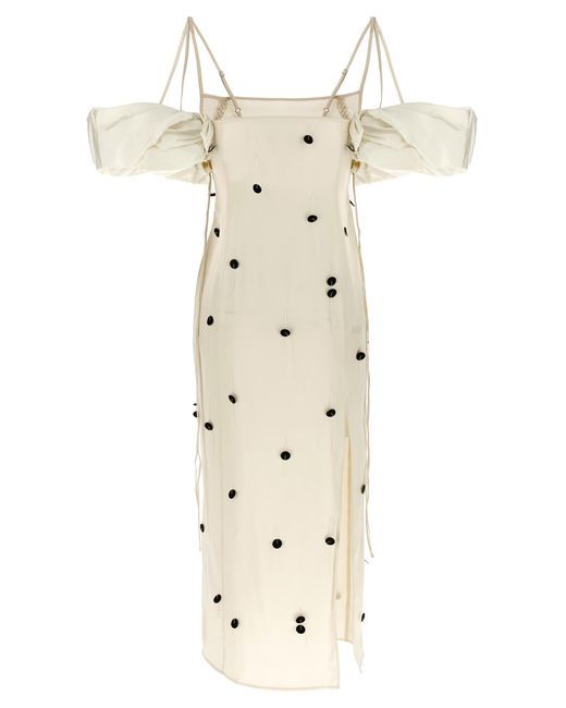Jacquemus Natural La Robe Chouchou Dress