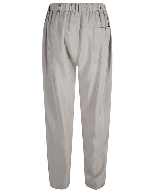 Lemaire Gray Relaxed Trousers
