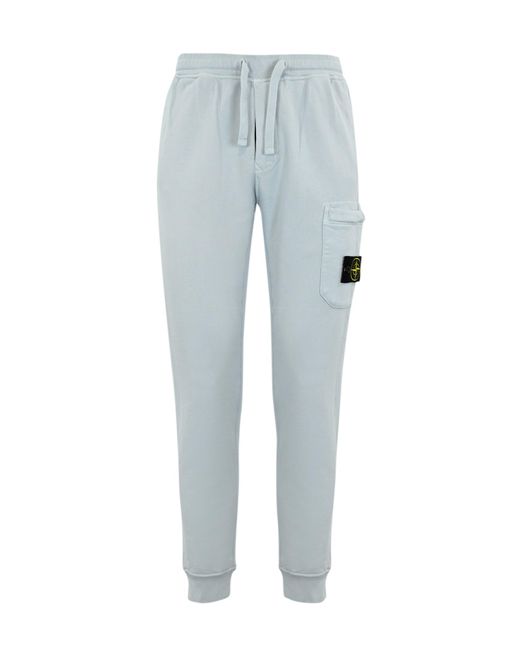 Stone Island Blue Sports Trousers 64551 for men