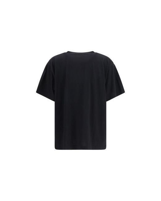 Khaite Black Cotton T
