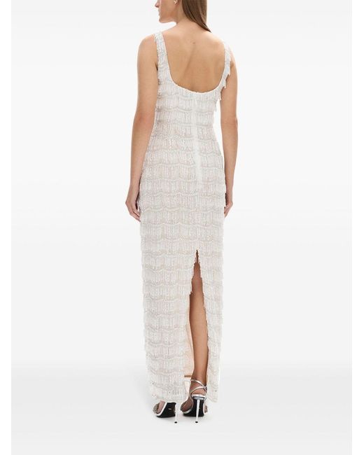 Rachel Gilbert White Dress Sadie Nylon