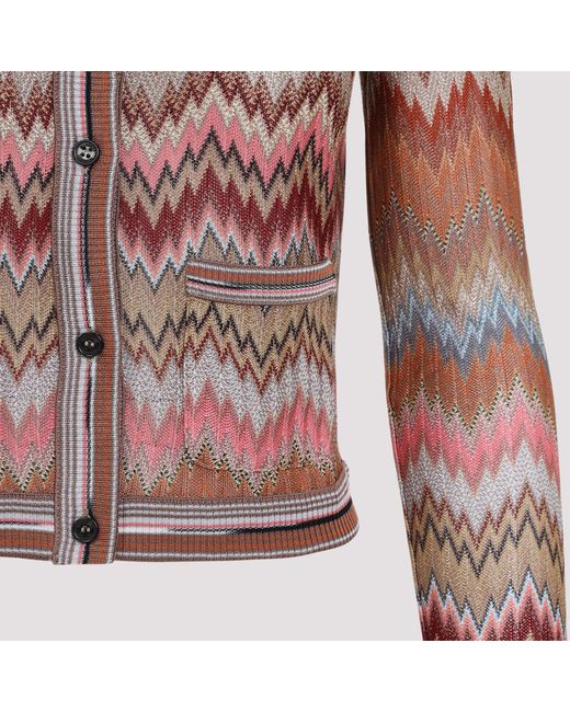Missoni Pink Buttoned Cardigan