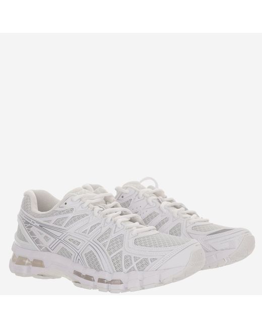 Asics White Sneakers Gel-Kayano 20 Textile Trainers