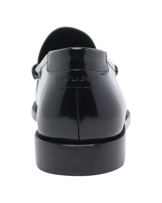 Saint Laurent Black Le Loafer Loafers for men