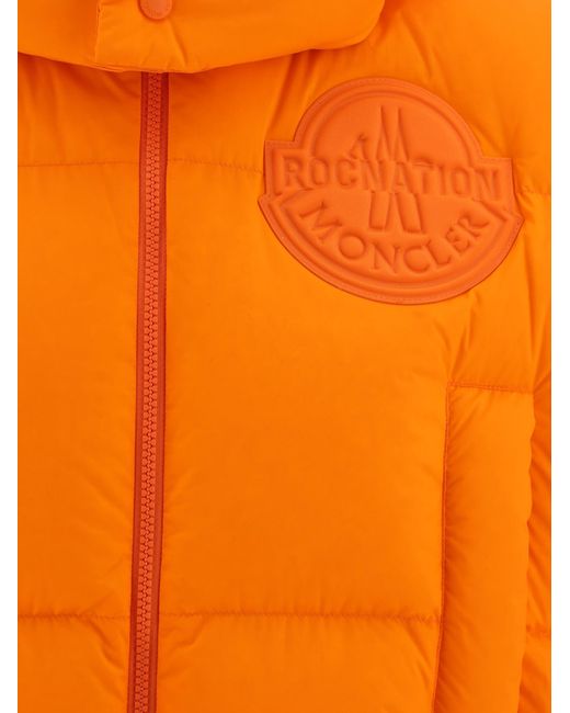 Moncler Genius Orange Down Jackets for men