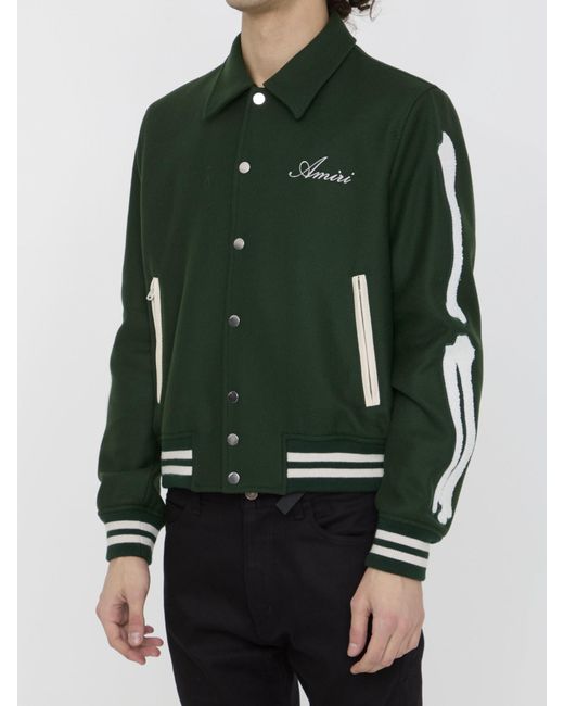 Amiri Bones Jacket in Green for Men Lyst