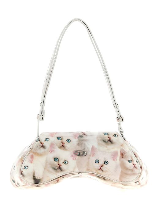 DIESEL 'Play Crossbody' Shoulder Bag in Natural | Lyst