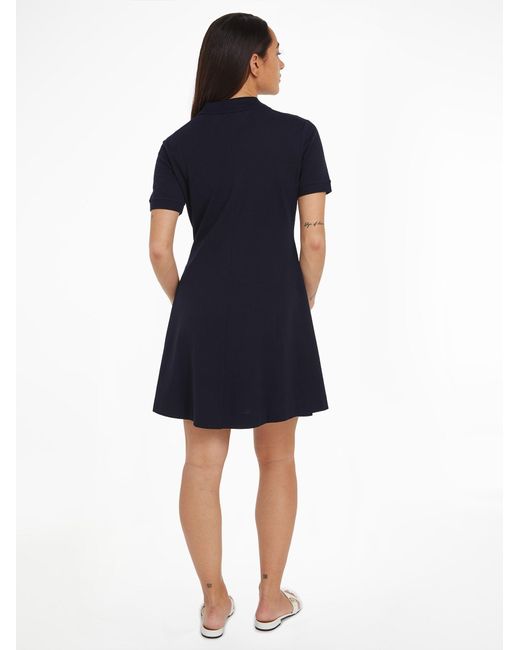 Tommy Hilfiger Blue Polo Dress Without Buttons