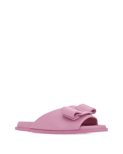 Ferragamo Pink Ladies Sandals, Us
