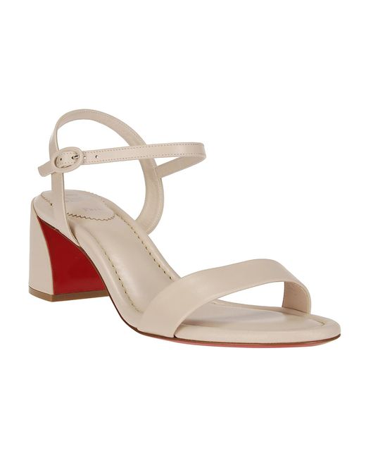 Christian Louboutin Natural Miss Jane Sandal 55